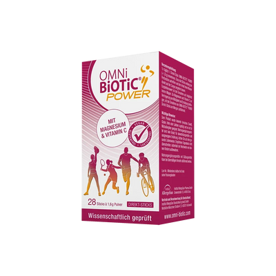 Eine Packung OMNi-BiOTiC POWER, 28 Direkt-Sticks à 1,6 Gramm