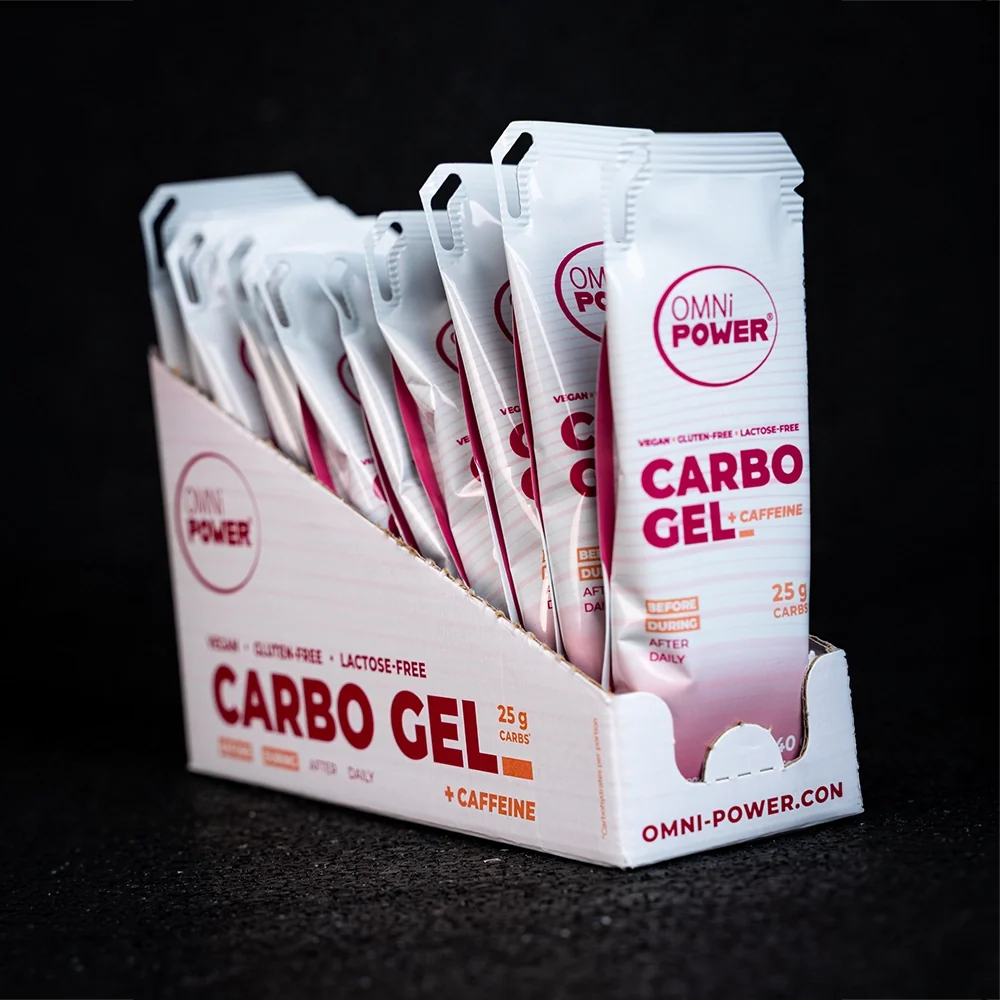 OMNi-POWER® CARBO GEL neutral + Koffein