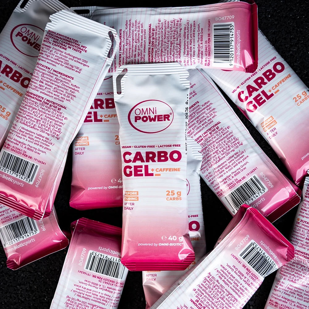 OMNi-POWER® CARBO GEL neutral + Koffein