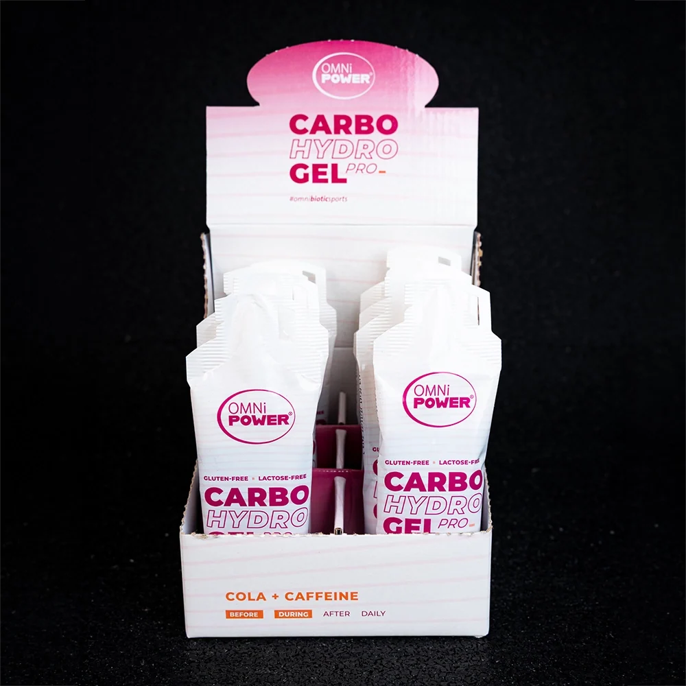 OMNi-POWER® CARBO HYDRO GEL PRO Cola + Koffein