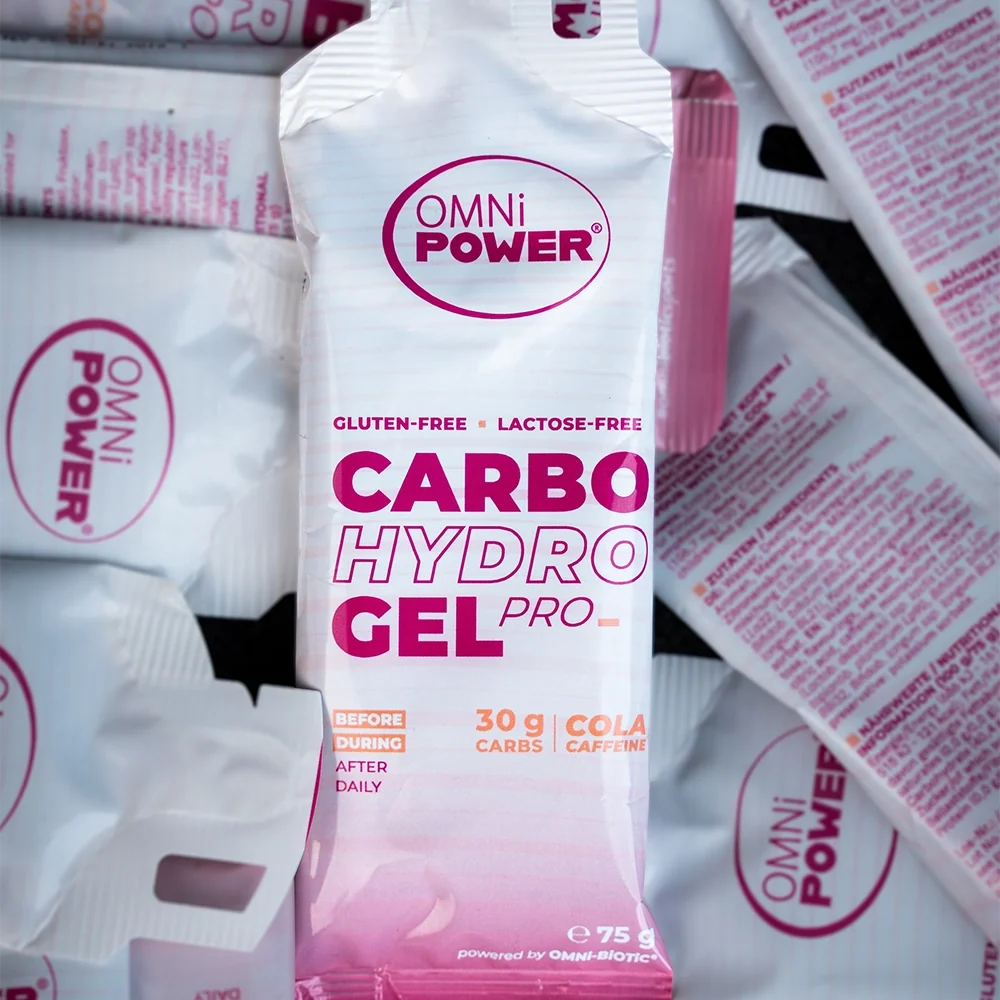 OMNi-POWER® CARBO HYDRO GEL PRO Cola + Koffein