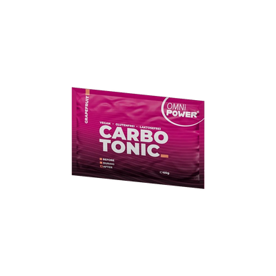 Eine Packung OMNi-POWER CarboTonic, Sachet 60 Gramm