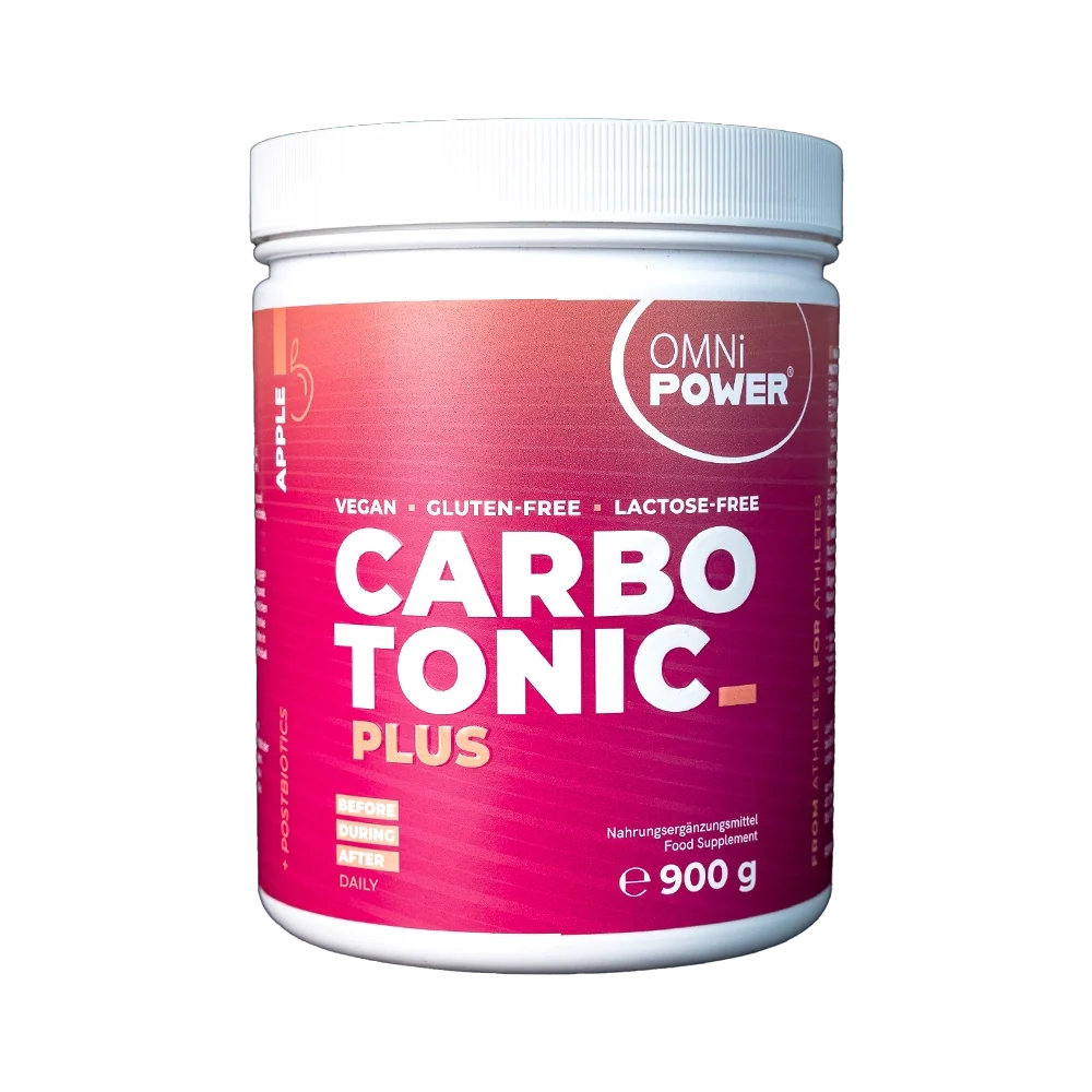 Eine Packung OMNi-POWER Carbotonic, Pulver 900 Gramm